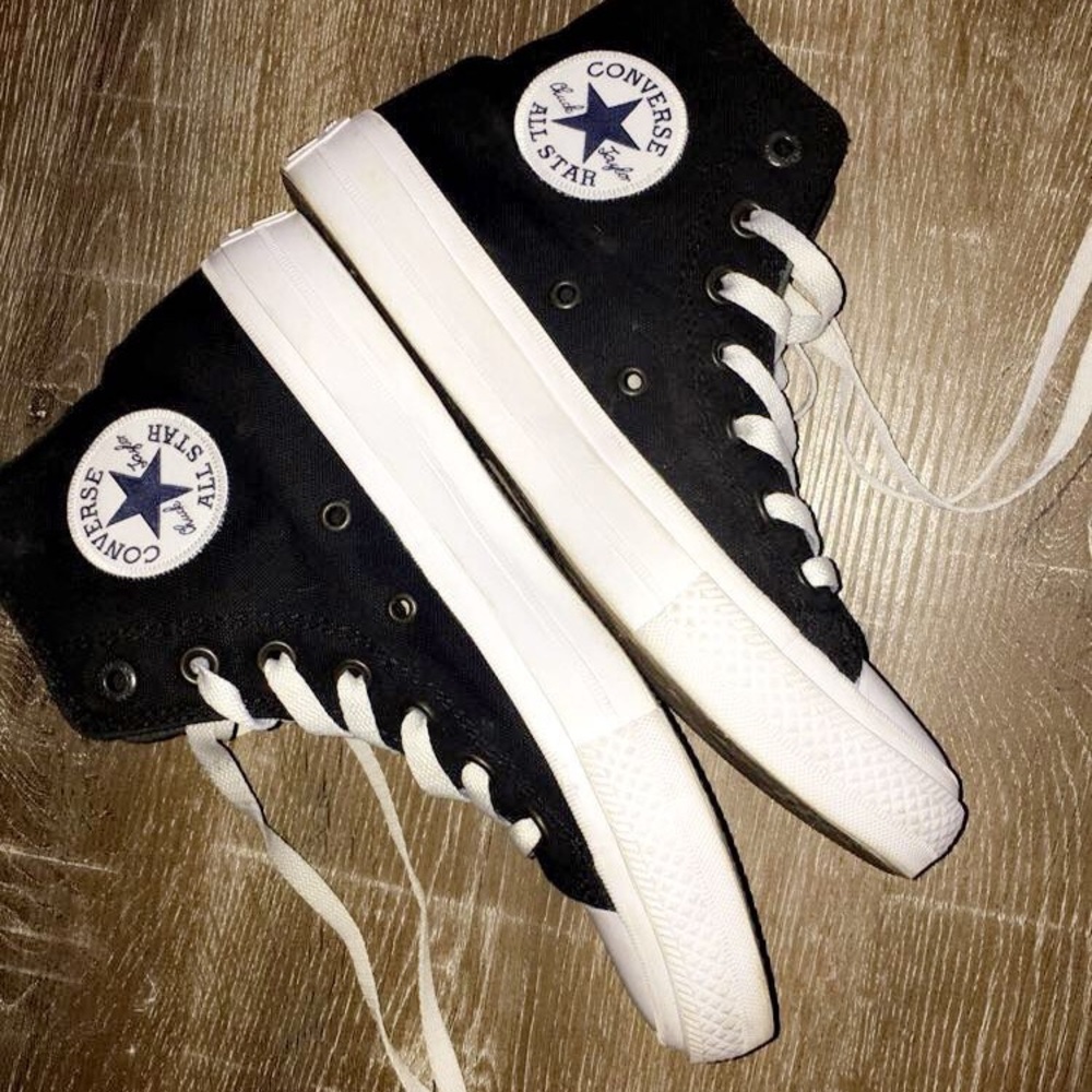 Converse high top black